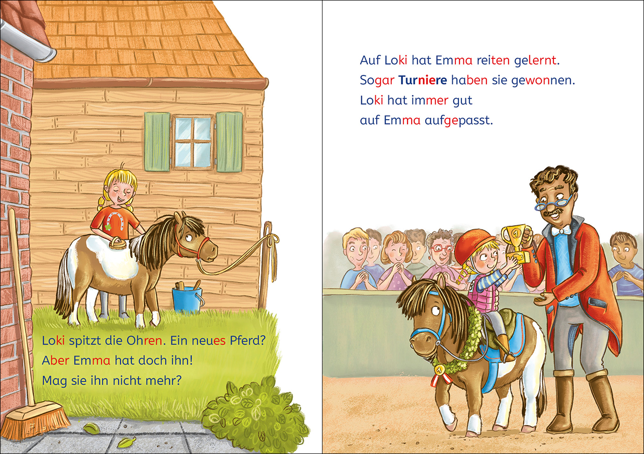 Leselöwen 1. Klasse - Eine ponystarke Freundschaft 9783743214354_2