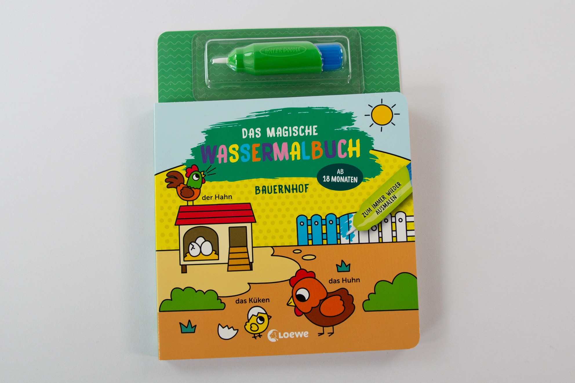 Das magische Wassermalbuch - Bauernhof 9783743222151_03