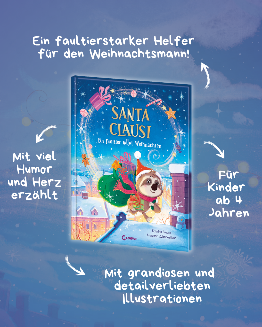 Santa Clausi - Ein Faultier rettet Weihnachten 9783743221543_03