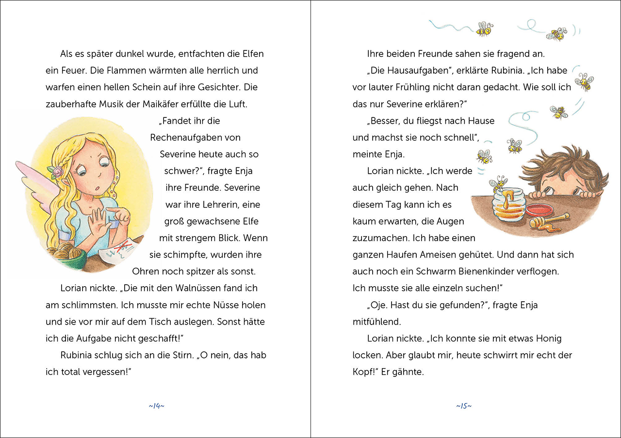 Rubinia Wunderherz, die mutige Waldelfe (Band 4) - Gefahr im Elfenwald 9783743211964_3