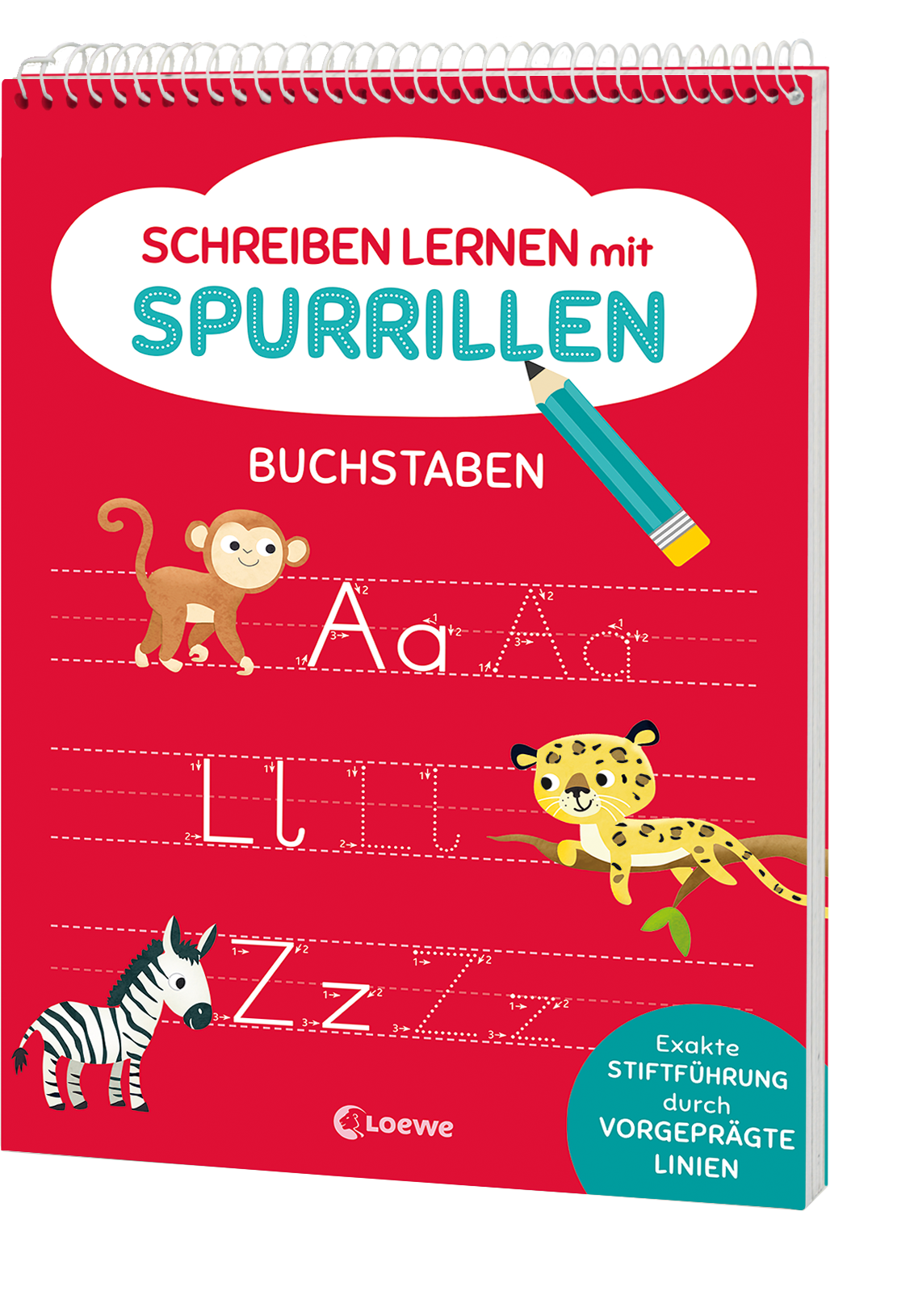 Schreiben lernen mit Spurrillen - Buchstaben 9783743215146 Schreiben lernen mit Spurrillen - Buchstaben 9783743215146