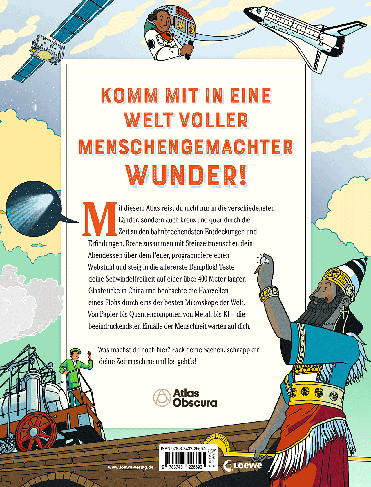 Atlas Obscura Kids Edition - Erkunde die 50 unglaublichsten Entdeckungen und Erfindungen der Welt! 9783743226692_01