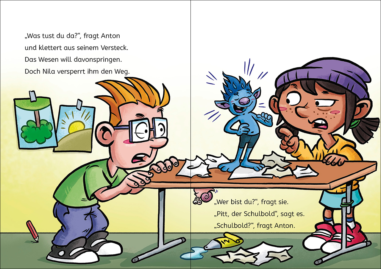 Leselöwen 1. Klasse - Ein Kobold im Klassenzimmer 9783743212879_4