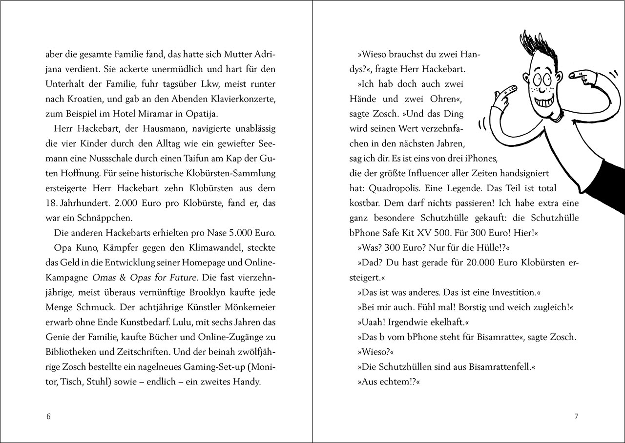 Crazy Family (Band 2) - Die Hackebarts schnappen zu! 9783743218819_06