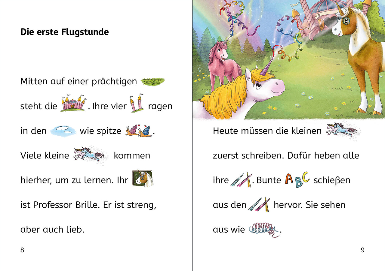 Bildermaus - Geschichten aus der Einhornschule 9783743208537_1 Bildermaus - Geschichten aus der Einhornschule 9783743208537_1