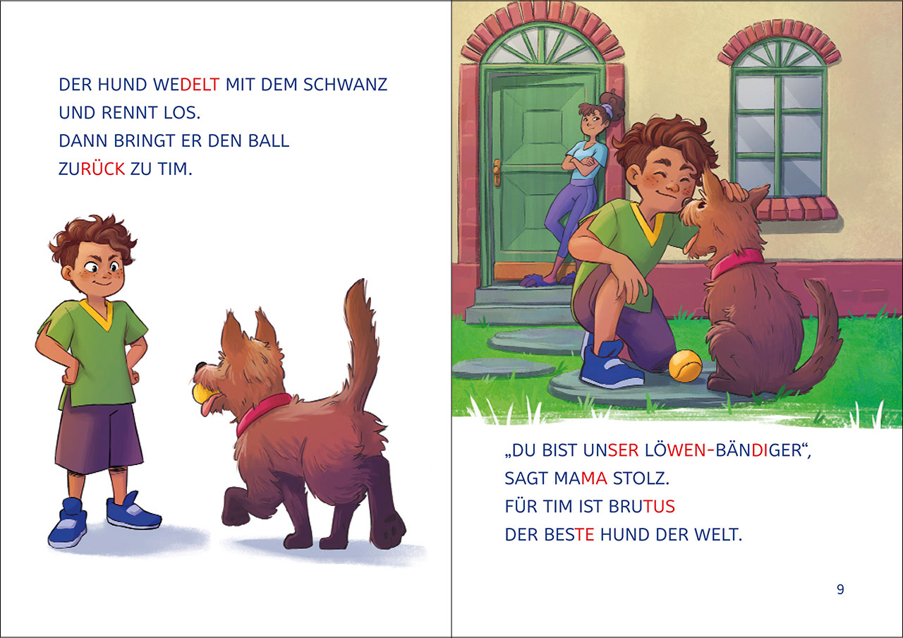Leselöwen 1. Klasse - Das geheime Gold der Zwerge (Großbuchstabenausgabe) 9783743219755_06