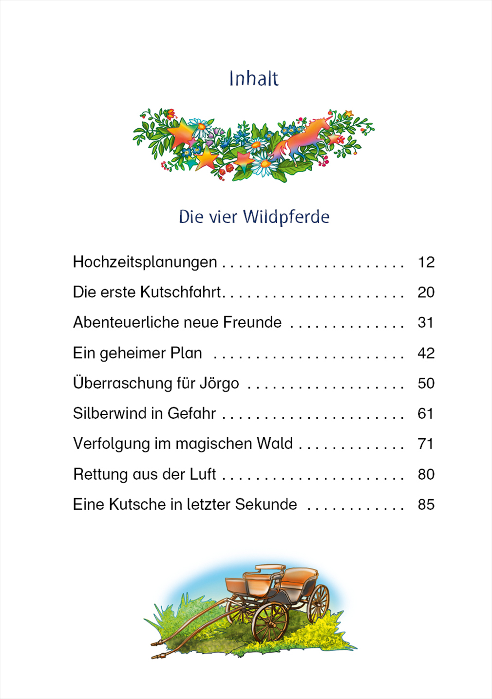 Silberwind, das weiße Einhorn (Band 3-4) - Das Geheimnis der magischen Pferde 9783743208667_1