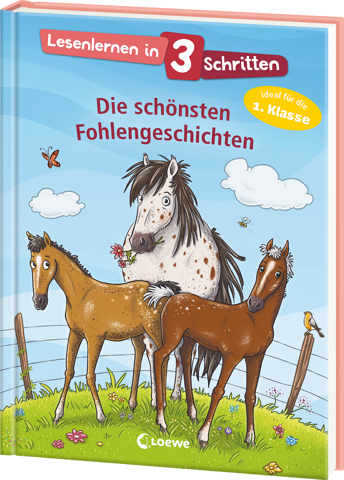Lesenlernen in 3 Schritten - Die schönsten Fohlengeschichten  9783743214101