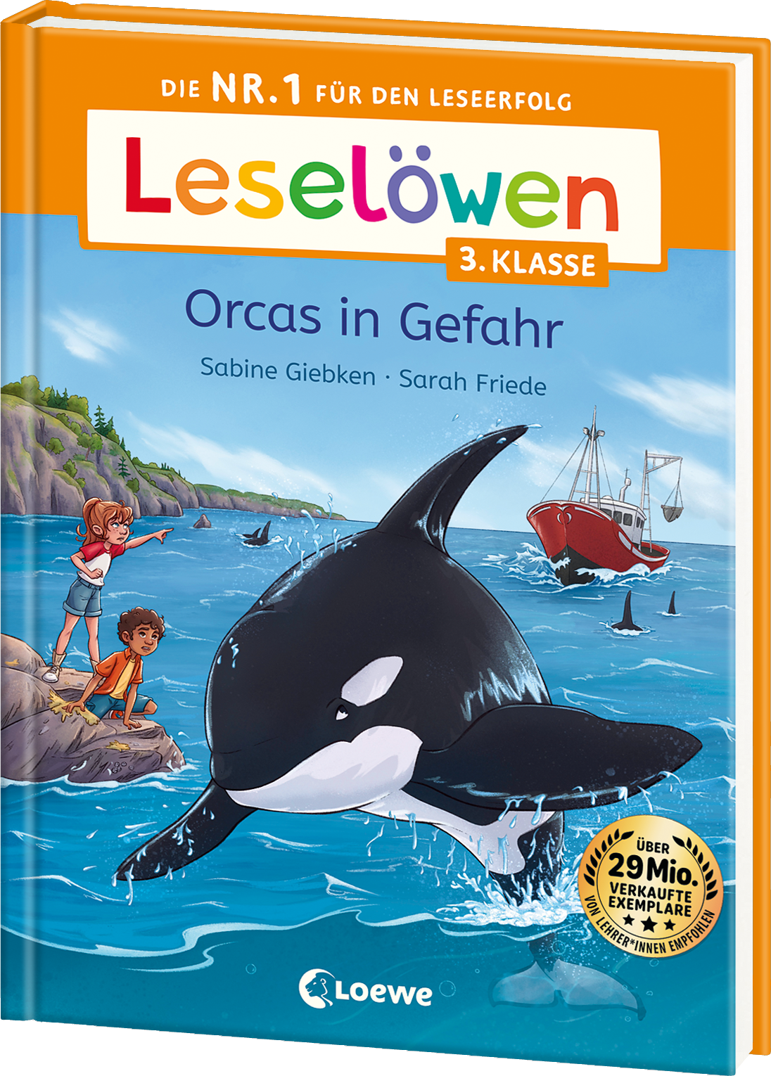 Leselöwen 3. Klasse - Orcas in Gefahr 9783743220270