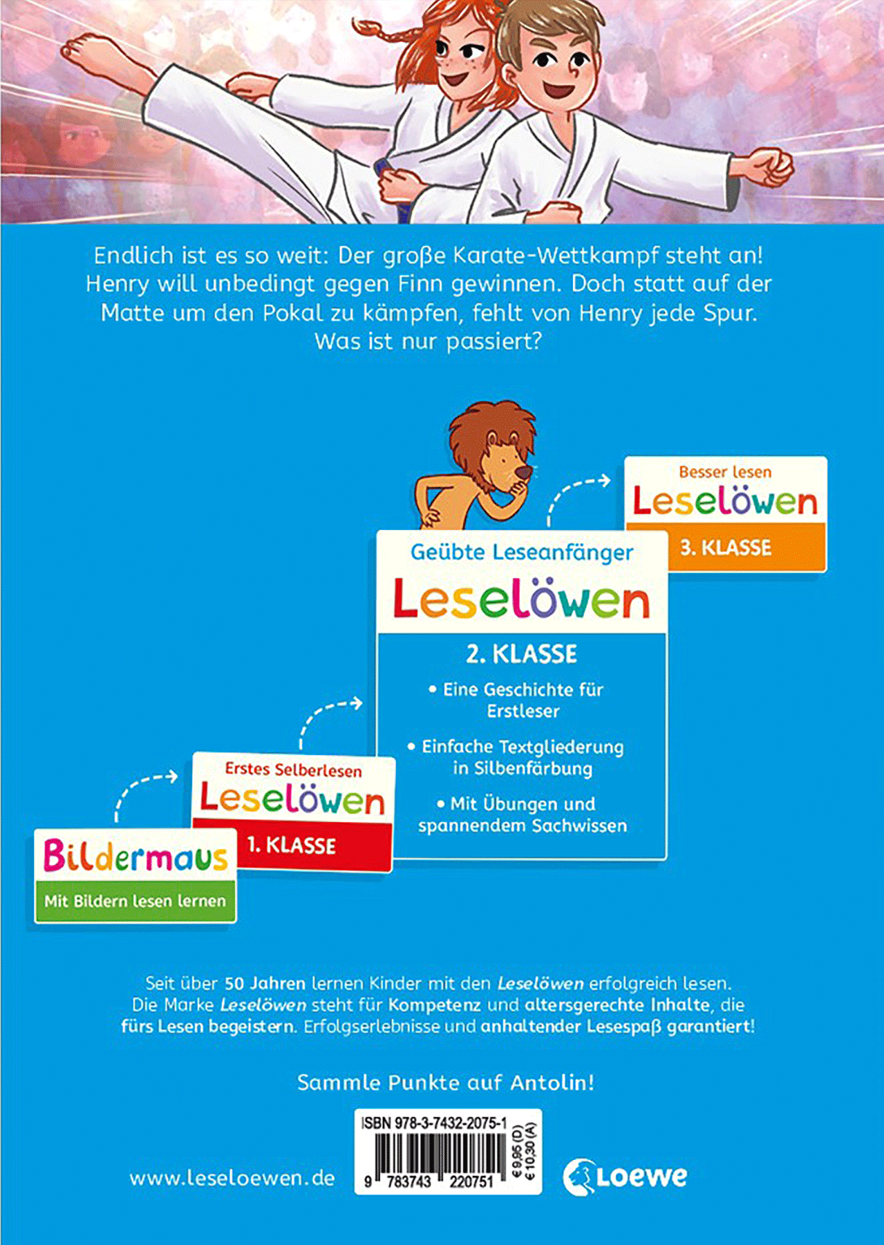 Leselöwen 2. Klasse - Der große Karate-Wettkampf 9783743220751_01