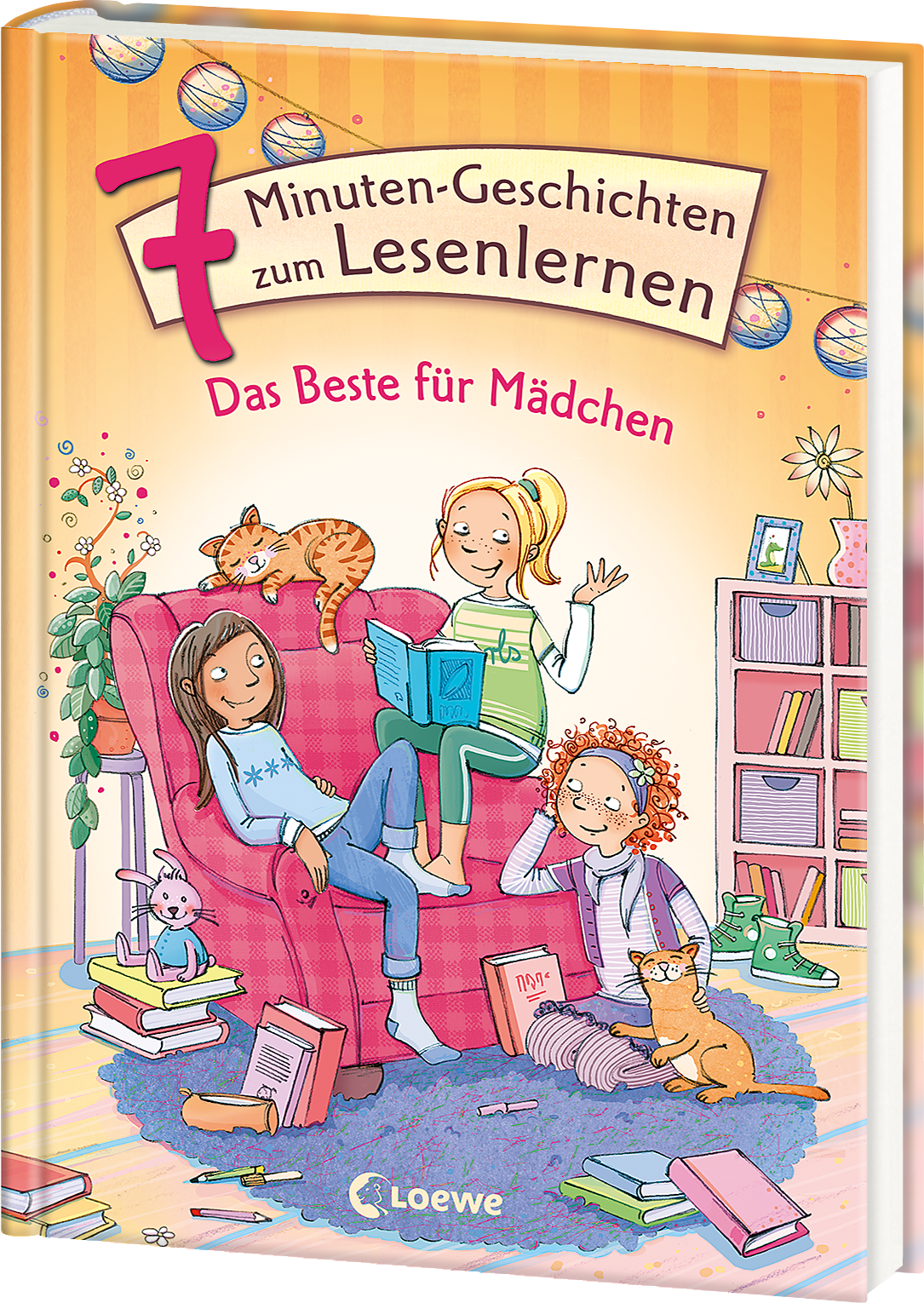 Leselöwen - Das Original - 7-Minuten-Geschichten zum Lesenlernen - Das Beste für Mädchen 9783743205413