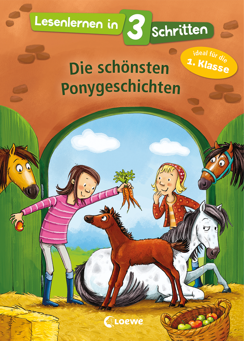 Lesenlernen in 3 Schritten - Die schönsten Ponygeschichten 9783785588659