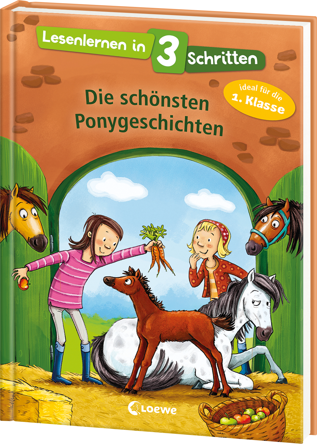Lesenlernen in 3 Schritten - Die schönsten Ponygeschichten