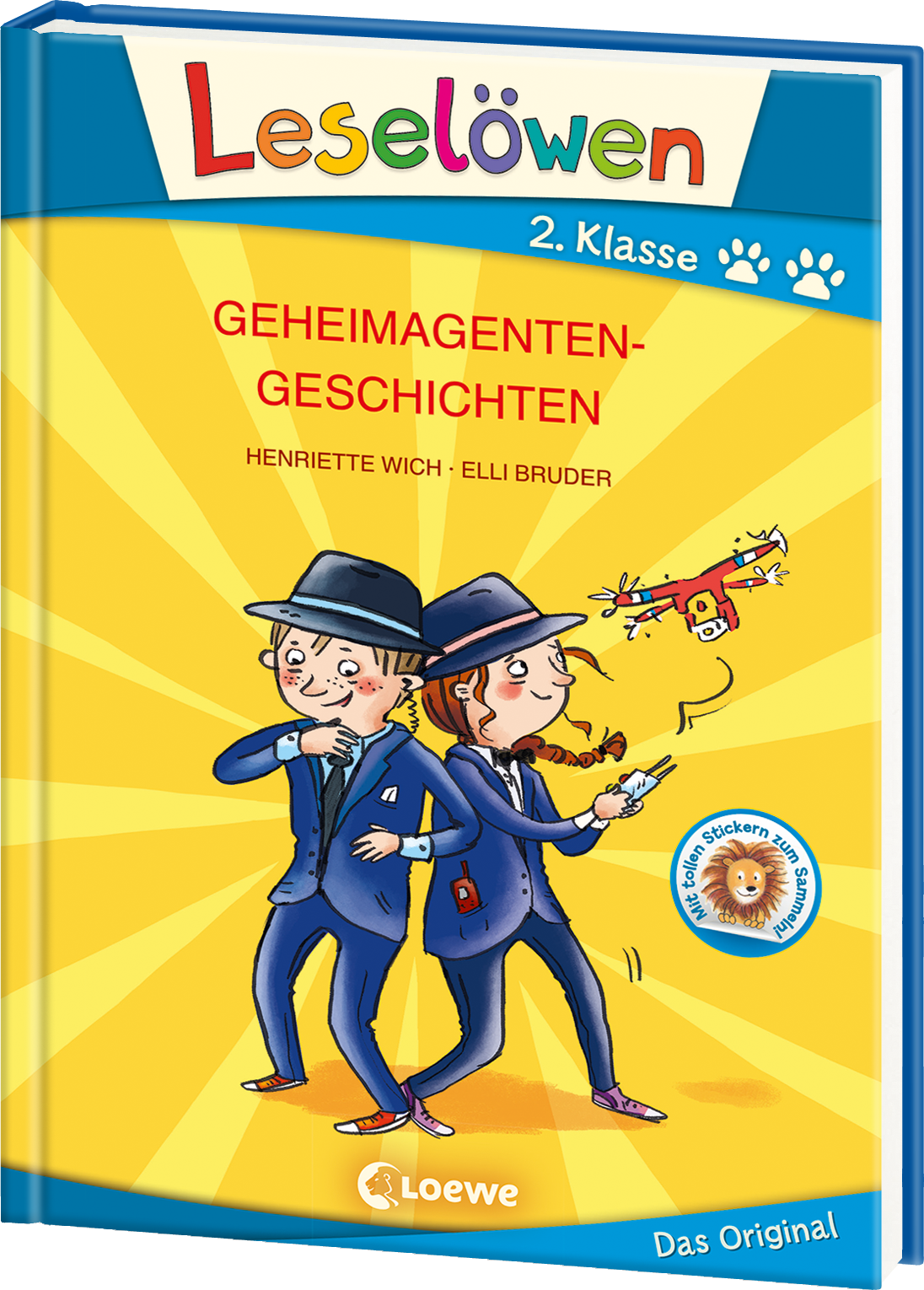 Leselöwen 2. Klasse - Geheimagentengeschichten (Großbuchstabenausgabe) 9783743207561