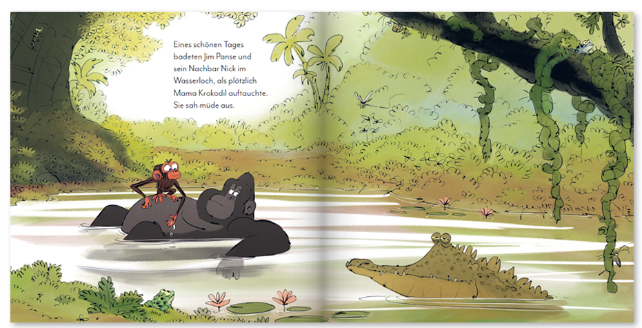 Muttertag; Innenseite Bleib entspannt Mama Jim; Linkziel: Titeldetailseite  "Bleib entspannt, Mama Jim"