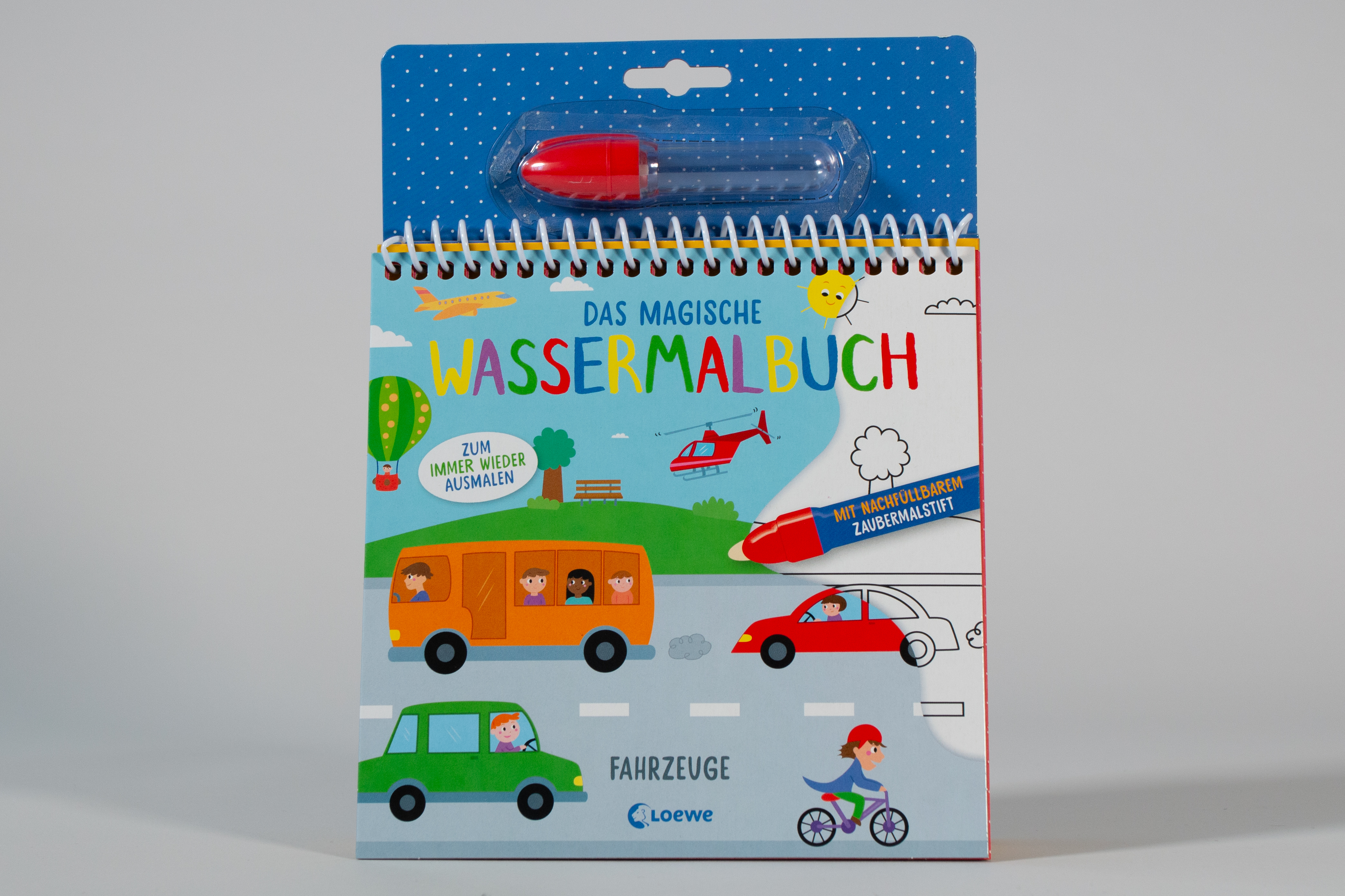 Das magische Wassermalbuch - Fahrzeuge 9783743217201_1 Das magische Wassermalbuch - Fahrzeuge 9783743217201_1