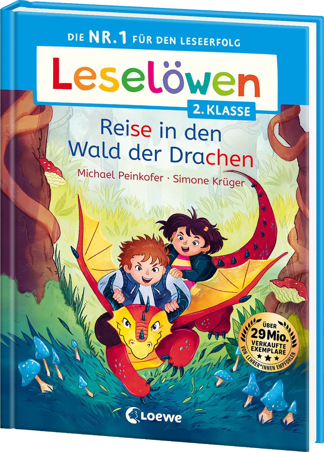 Leselöwen 2. Klasse - Reise in den Wald der Drachen 9783743215184 Leselöwen 2. Klasse - Reise in den Wald der Drachen 9783743215184