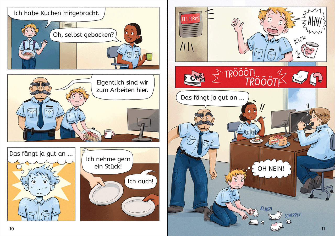 Innenseite Leseloewen Comics; Linkziel: Leseloewen Comics Landingpage Abschnitt