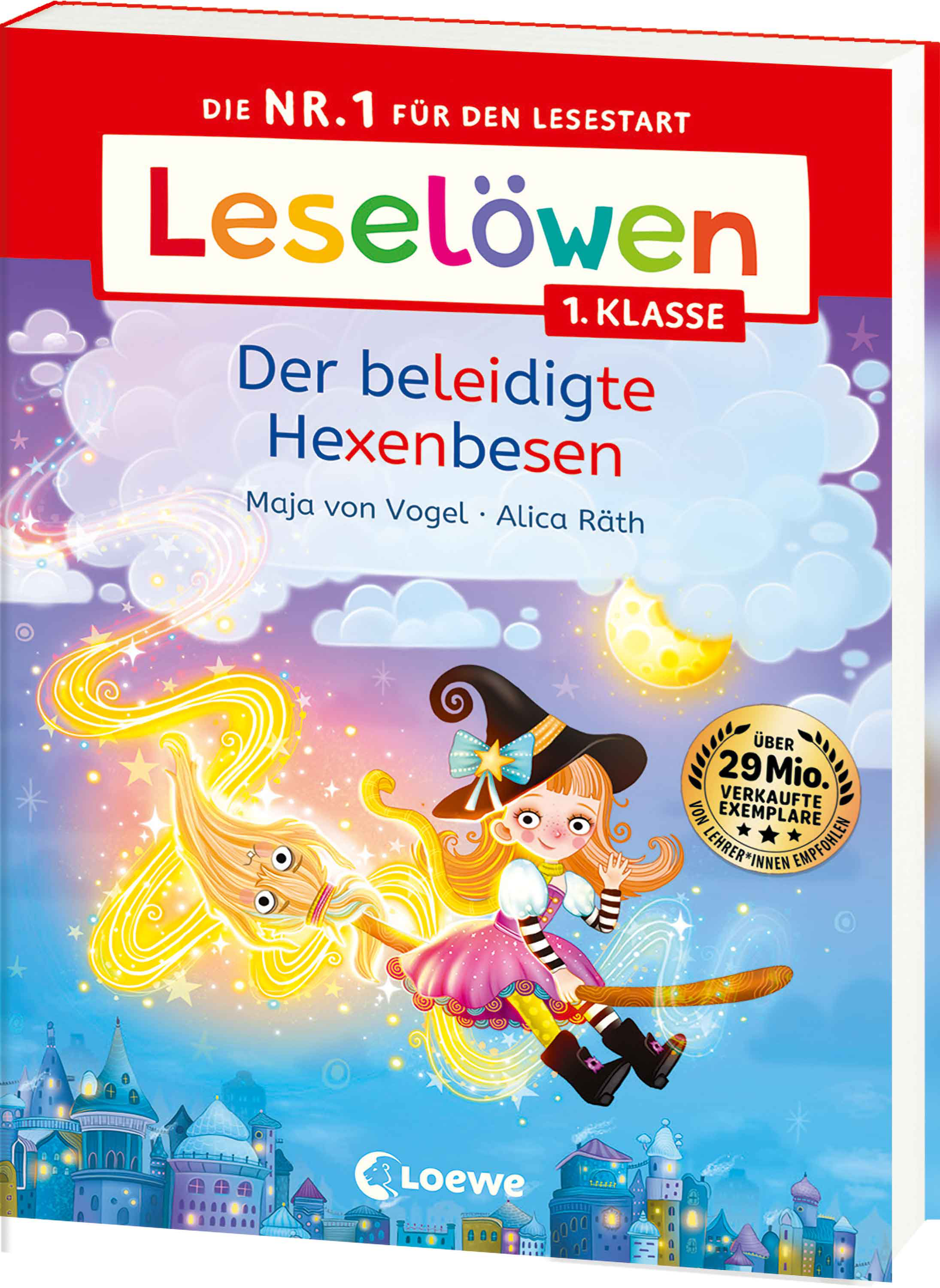 Leselöwen 1. Klasse - Der beleidigte Hexenbesen 9783743225046