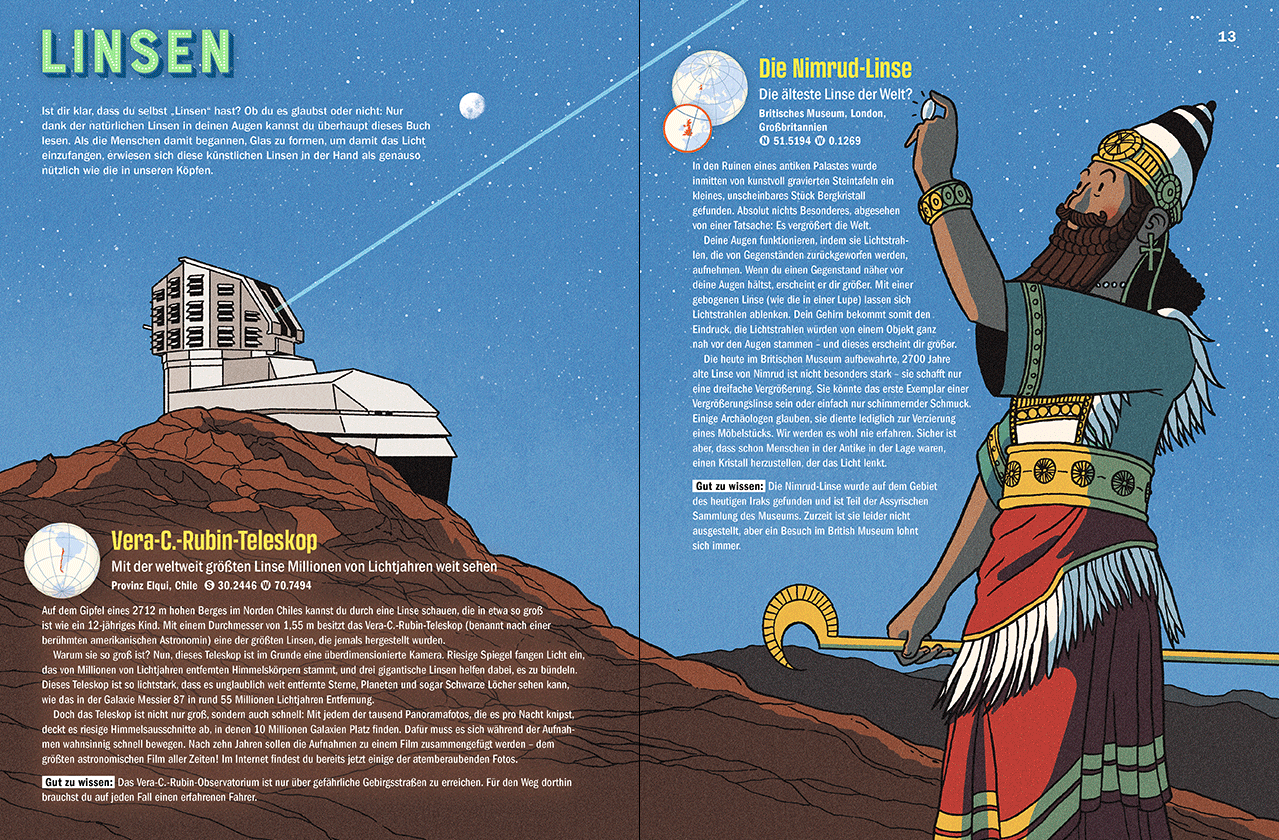 Atlas Obscura Kids Edition - Erkunde die 50 unglaublichsten Entdeckungen und Erfindungen der Welt! 9783743226692_13