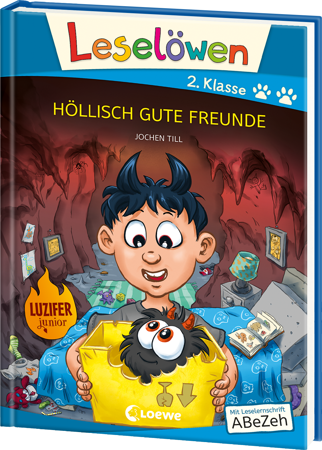 Leselöwen 2. Klasse - Höllisch gute Freunde (Großbuchstabenausgabe) 9783743214279