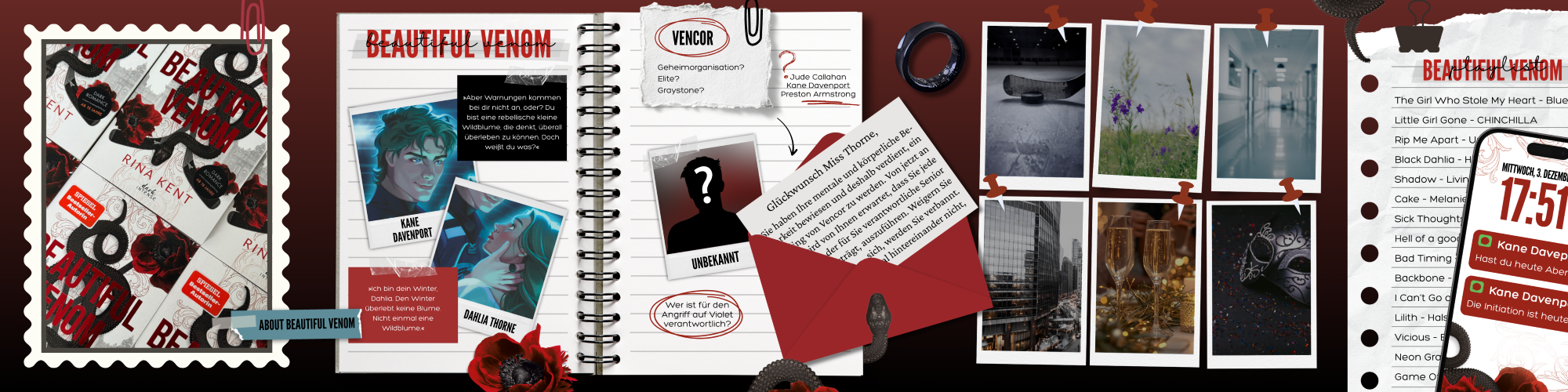 Instagram-Beitrag Beautiful Venom; Linkziel: Instagram dark intense