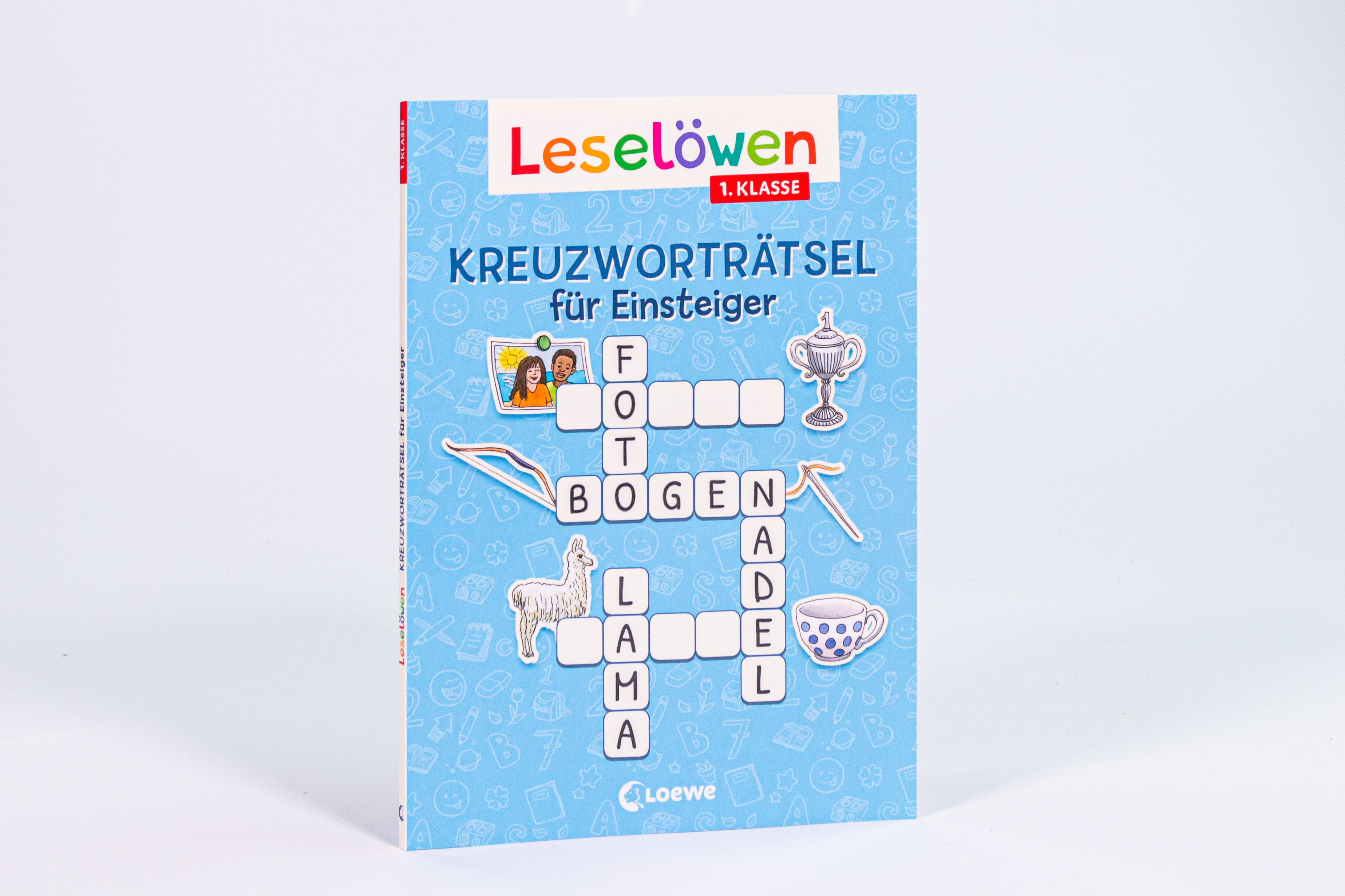 Leselöwen Kreuzworträtsel für Einsteiger - 1. Klasse (Himmelblau) 9783743216822_1
