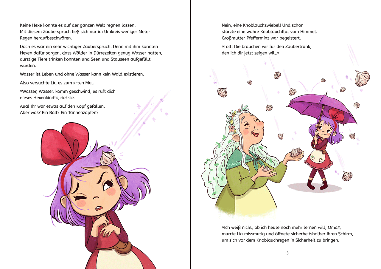 Die kleine Hexe Klingeling und der Regenzauber 9783743225831_12