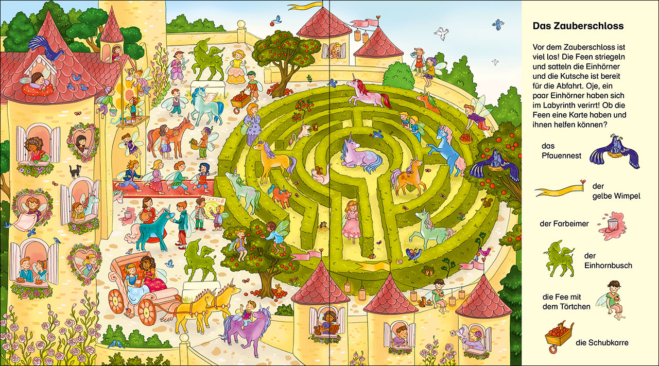 Suche und finde! Einhörner 9783743218604_06 Suche und finde! Einhörner 9783743218604_06