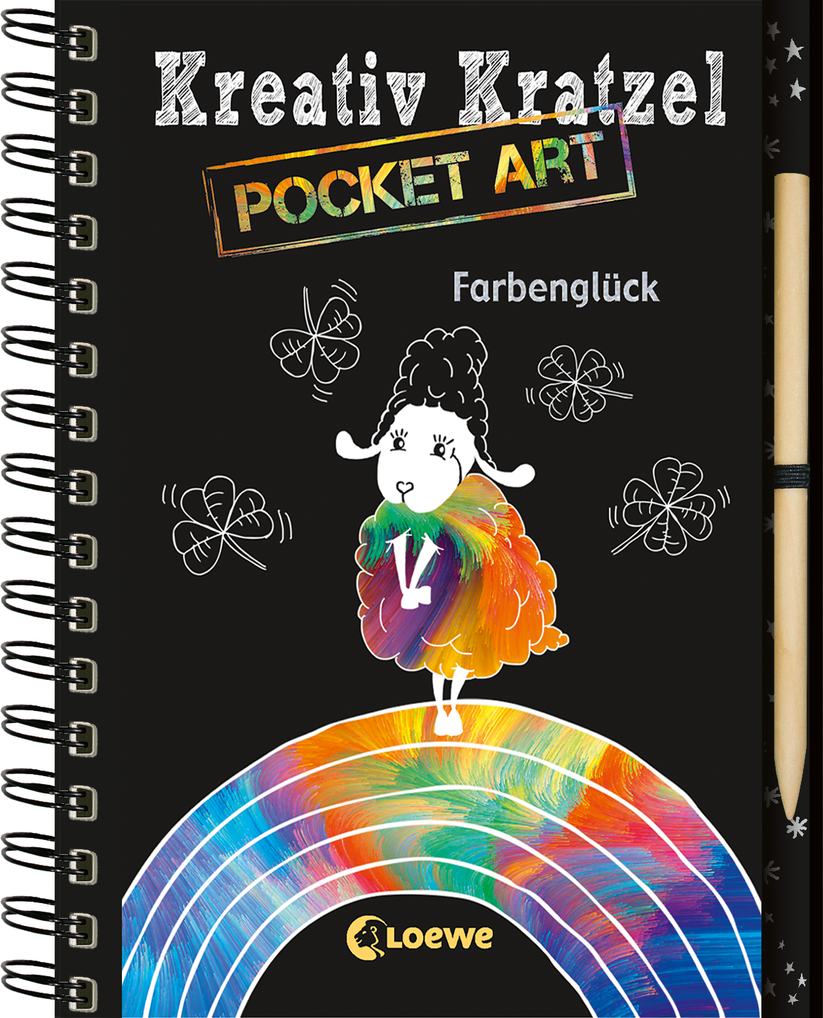 Kreativ-Kratzel Pocket Art: Farbenglück 9783785583425