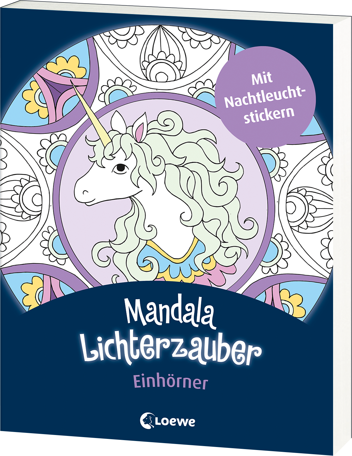 Mandala-Lichterzauber - Einhörner