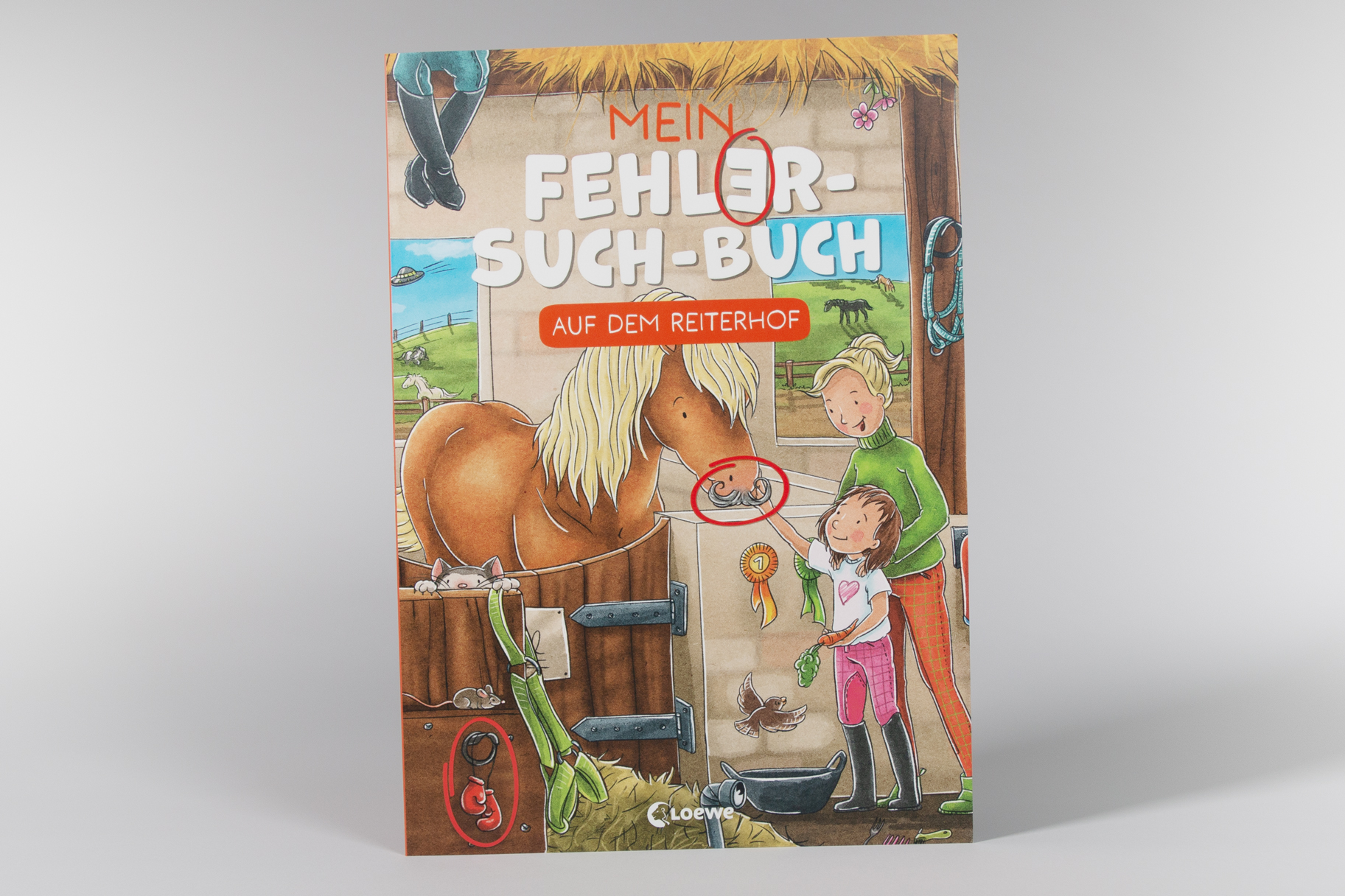 Mein Fehler-Such-Buch - Auf dem Reiterhof 9783743216495_1