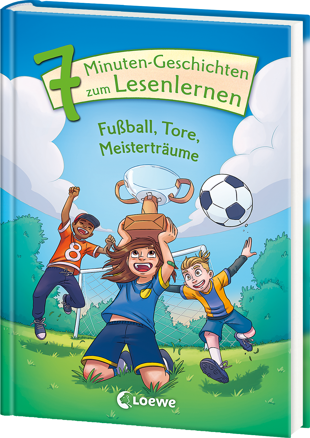 Leselöwen - Das Original - 7-Minuten-Geschichten zum Lesenlernen - Fußball, Tore, Meisterträume 9783743212954