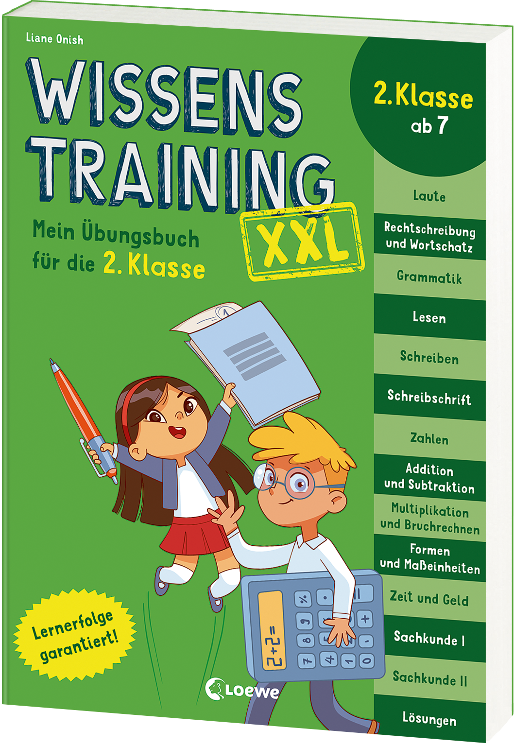Wissenstraining XXL - Mein Übungsbuch für die 2. Klasse 9783743213142