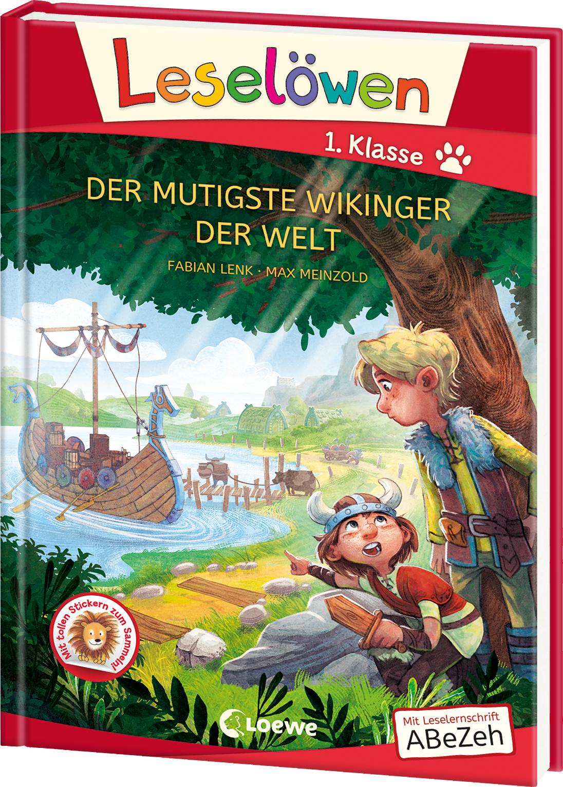 Leselöwen 1. Klasse - Der mutigste Wikinger der Welt (Großbuchstabenausgabe) 9783743212947