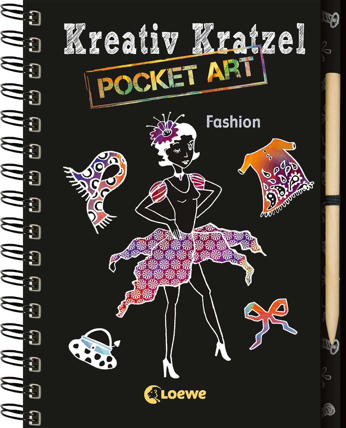 Kreativ-Kratzel Pocket Art: Fashion 9783785586754
