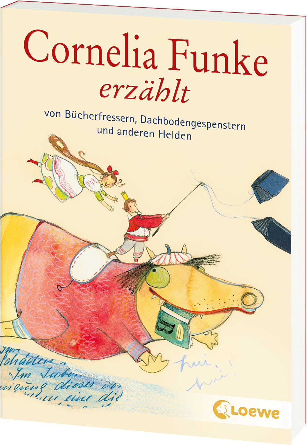 Cornelia Funke erzählt von Bücherfressern, Dachbodengespenstern und anderen Helden