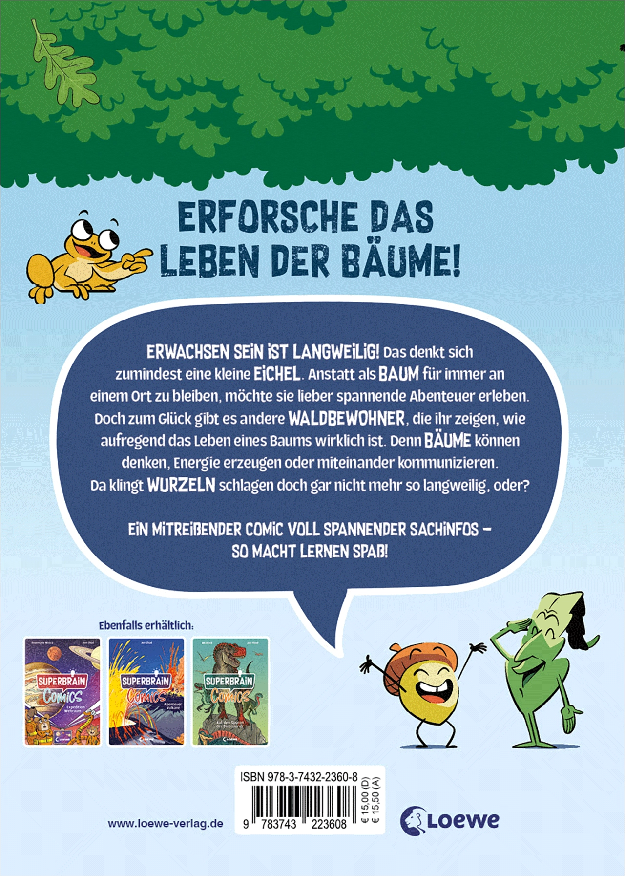 Superbrain-Comics - Im Reich der Bäume  9783743223608_01