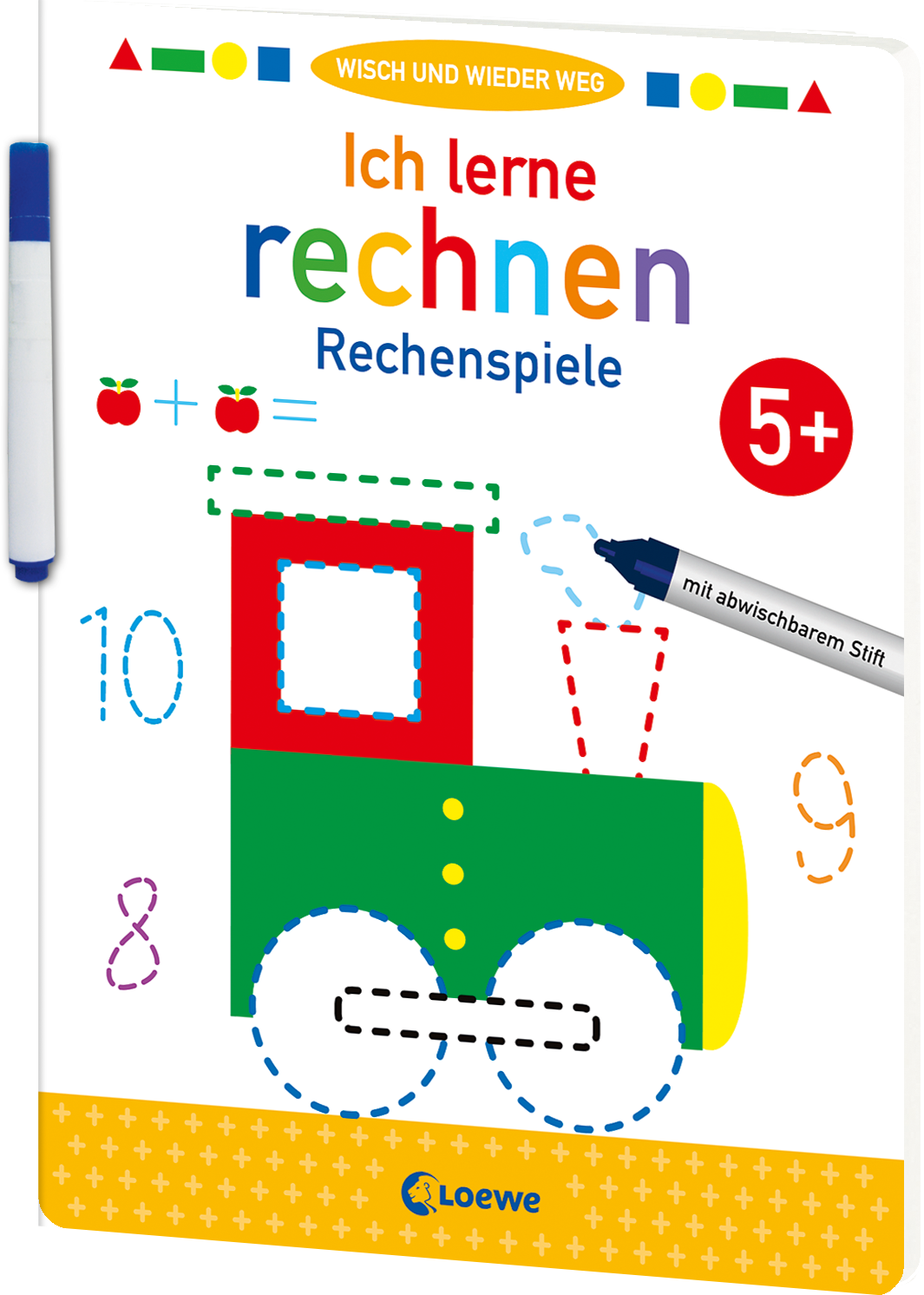 Wisch und wieder weg - Ich lerne rechnen 5+ 9783743204362