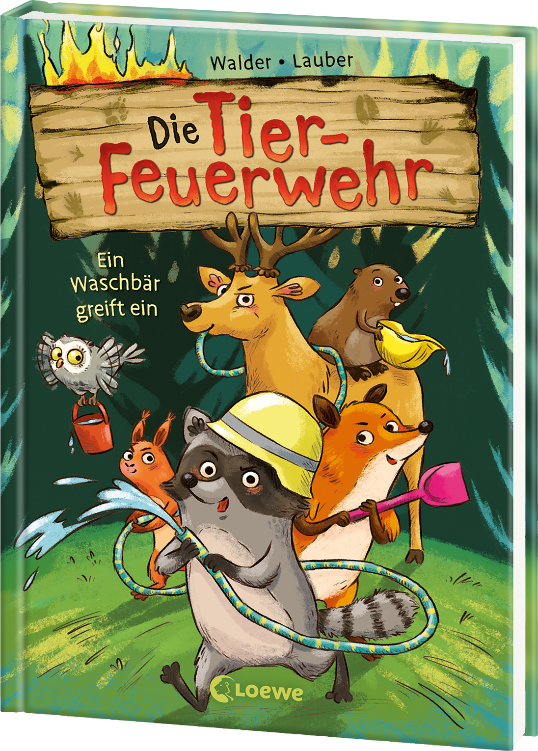 Die Tier-Feuerwehr (Band 1) - Ein Waschbär greift ein 9783743218352