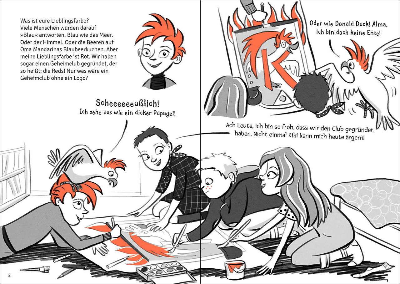 Red - Der Club der magischen Kinder (Band 2) - Ermittlungen undercover 9783743204324_1