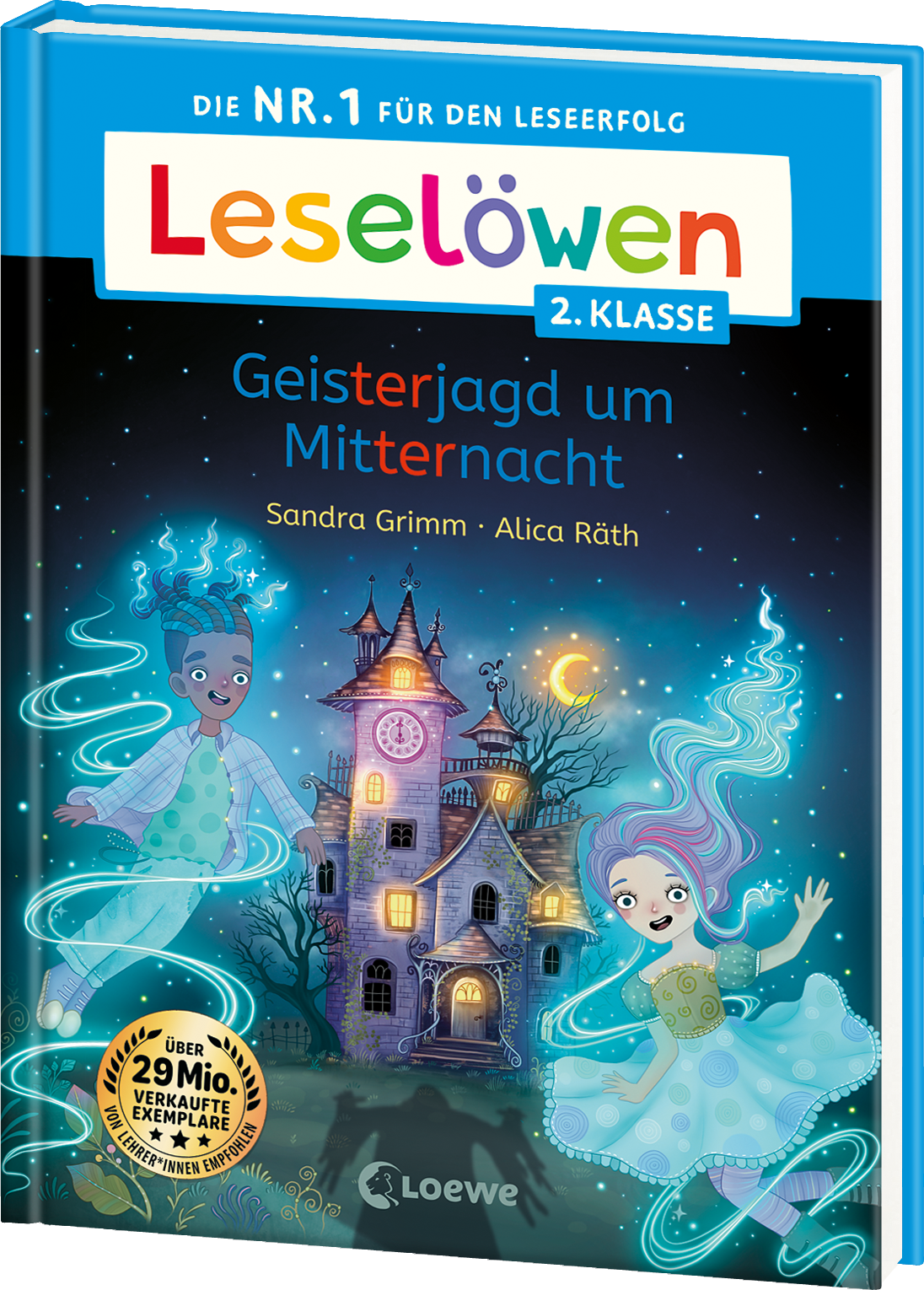 Leselöwen 2. Klasse - Geisterjagd um Mitternacht 9783743218192 Leselöwen 2. Klasse - Geisterjagd um Mitternacht 9783743218192