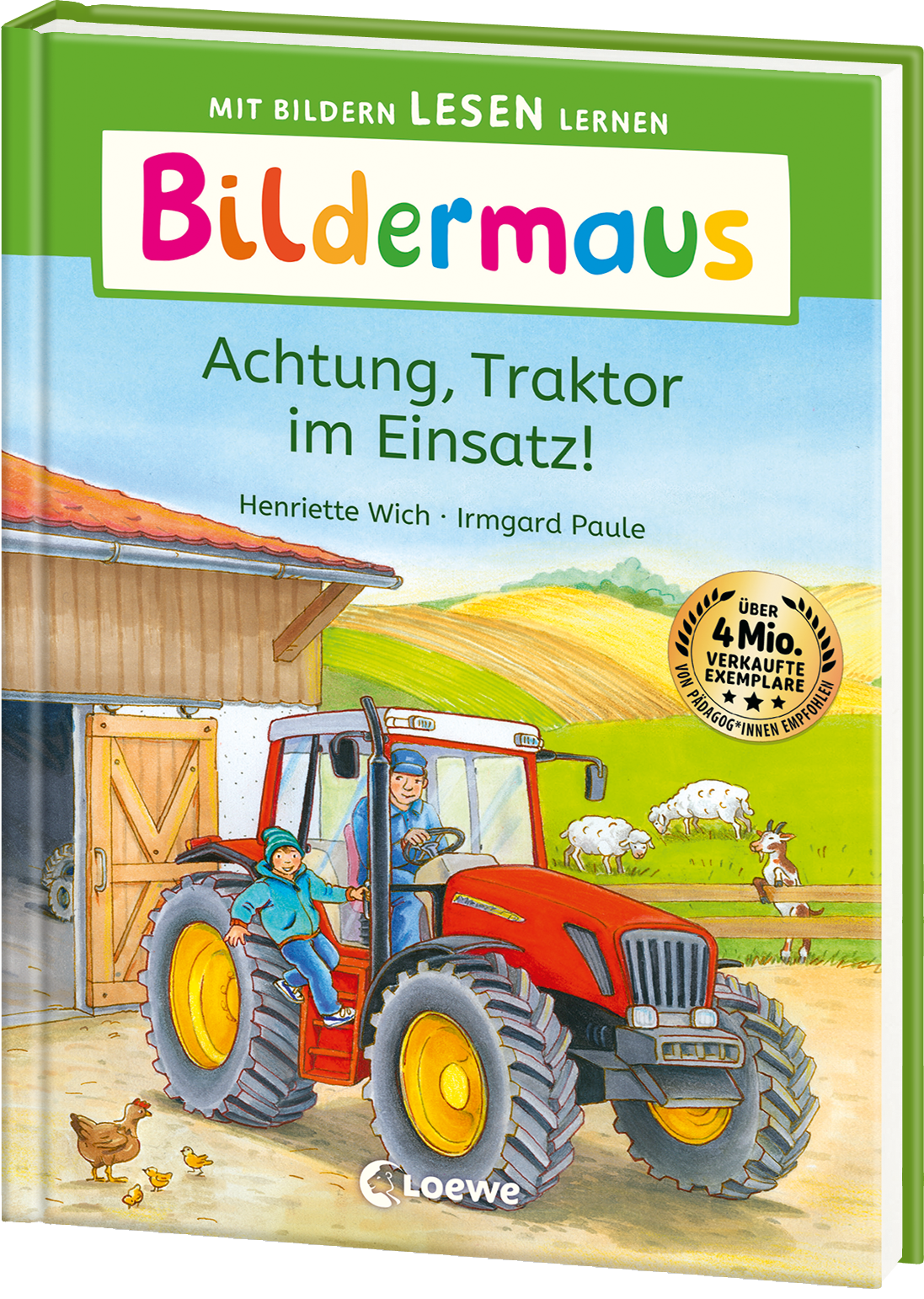 Bildermaus - Achtung, Traktor im Einsatz! 9783743205130
