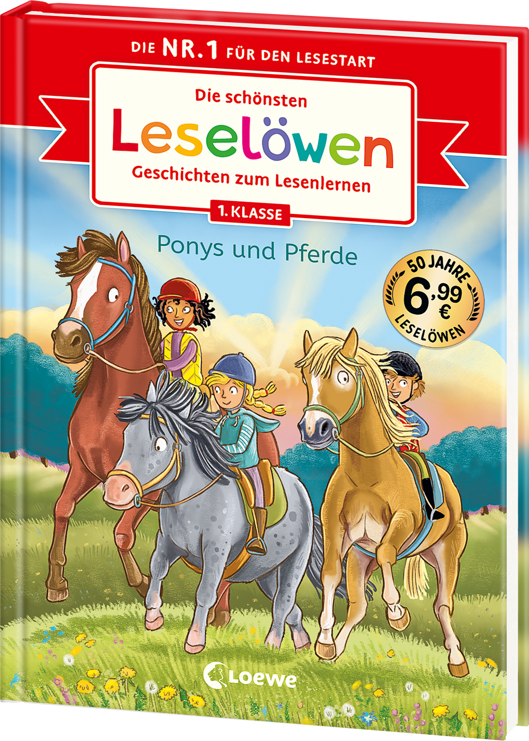 Die schönsten Leselöwen-Geschichten zum Lesenlernen - Ponys und Pferde 9783743222960