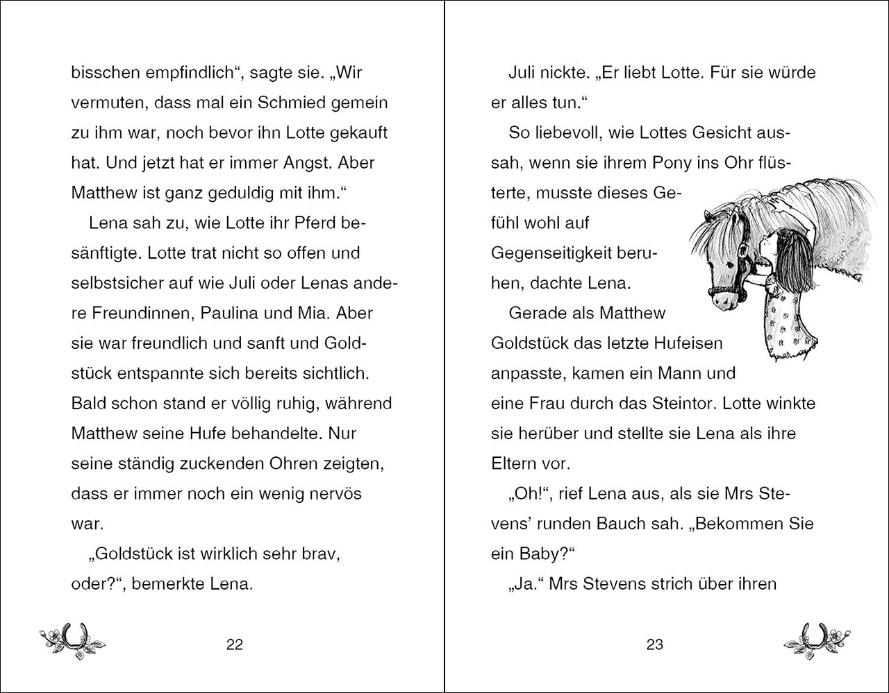 Ponyhof Apfelblüte (Band 3) - Lotte und Goldstück 9783785579367_2
