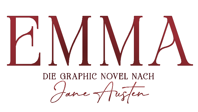 Logo Emma Die Graphic Novel nach Jane Austen