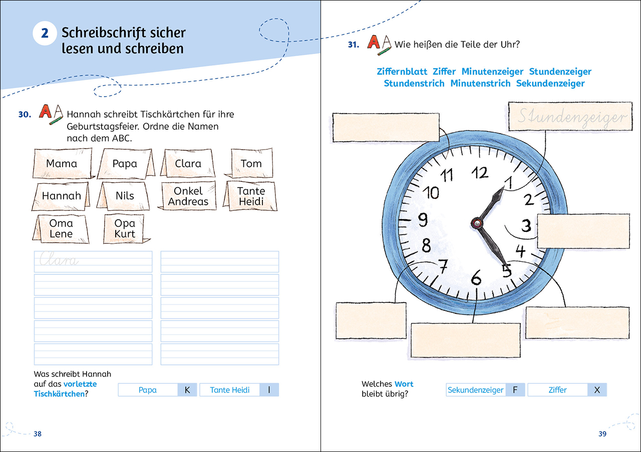 Leselöwen Lernhilfen - Schreibschrift lernen - 2. Klasse 9783743213524_3