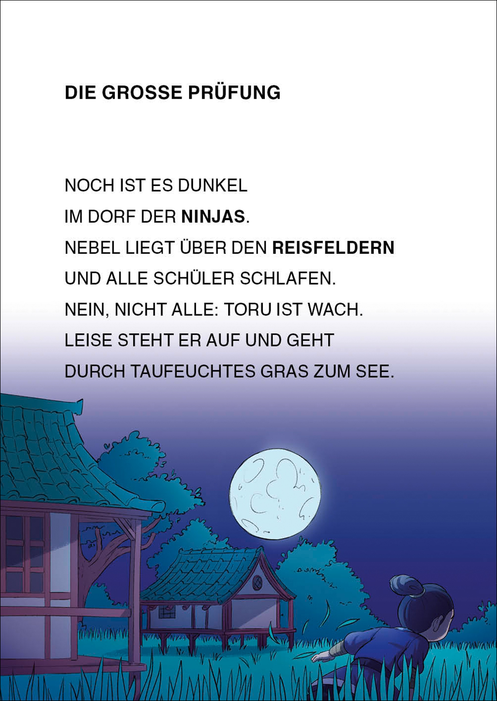 Leselöwen 2. Klasse - Die große Ninja-Prüfung (Großbuchstabenausgabe) 9783743208629_2