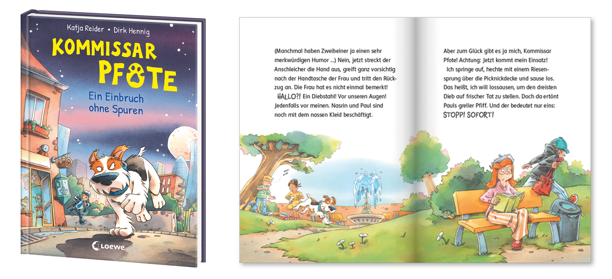 Kommissar Pfote Innenseite Band 6; Linkziel: Titeldetailseite Band 6