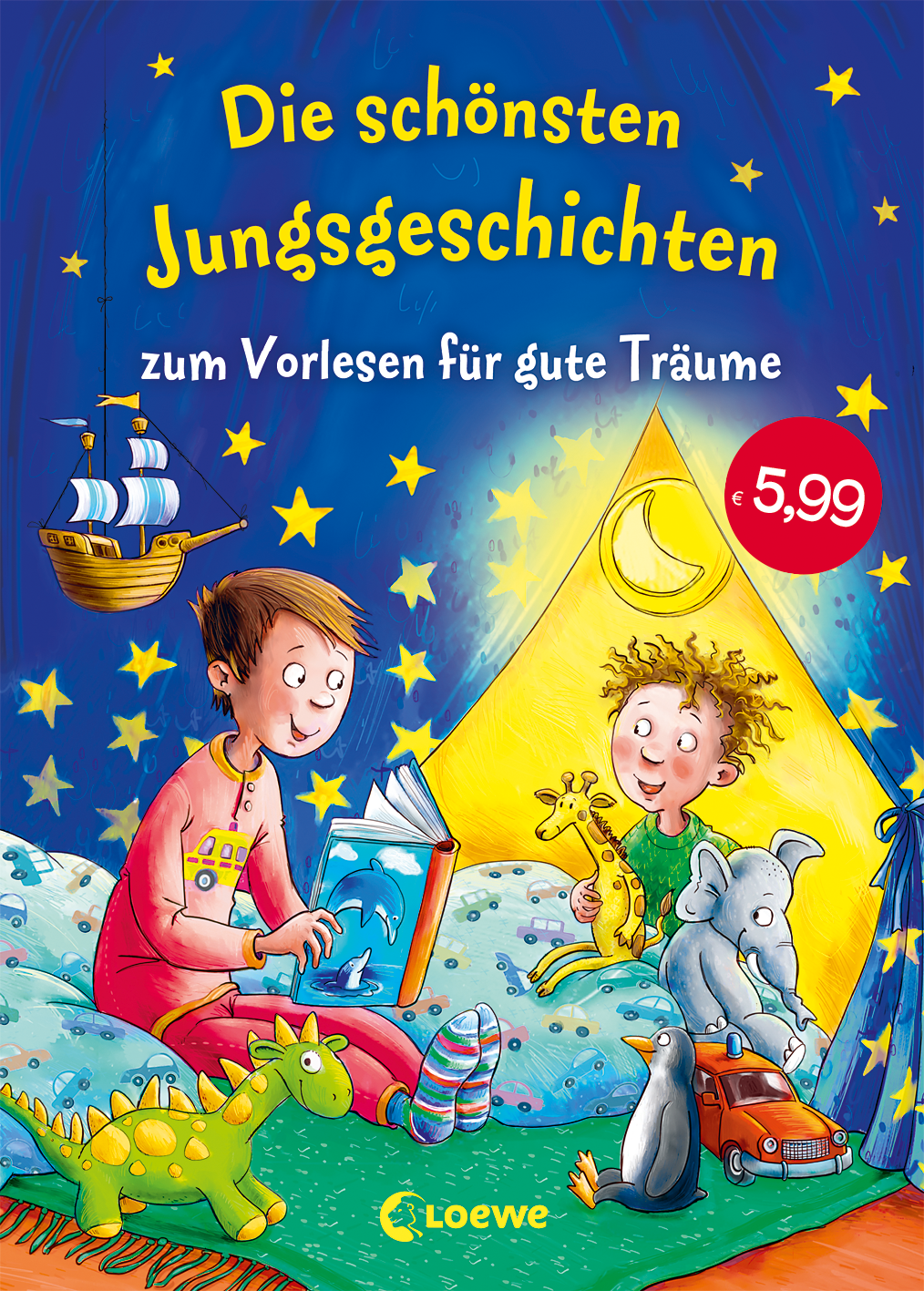 Die schönsten Jungsgeschichten zum Vorlesen für gute Träume 9783785586303